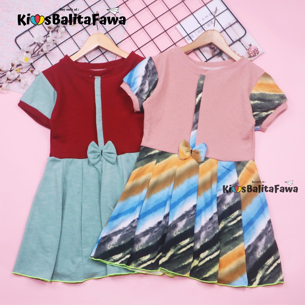 Dress Pita uk 4-5 Tahun / Dress Balita Dress Anak Cewek Dress Import Dress Lengan Dress Murah Anak~~