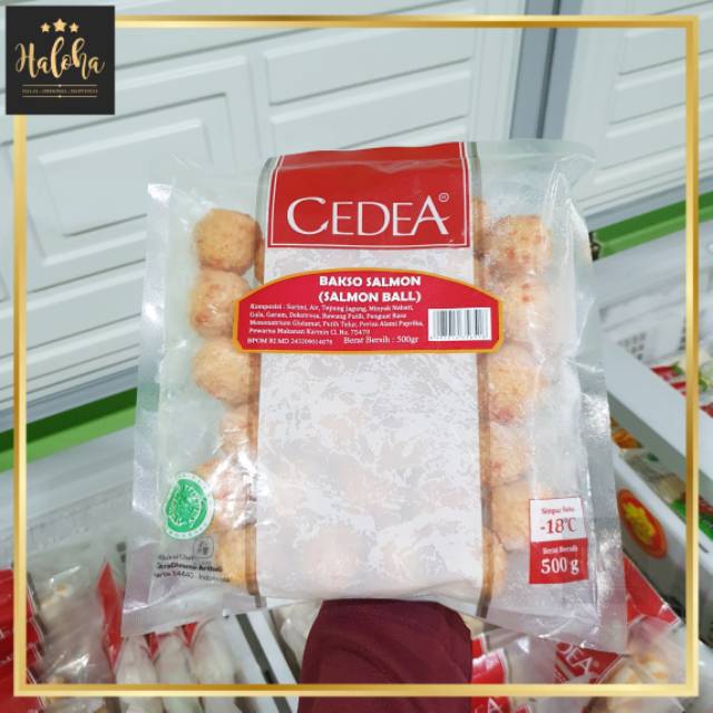 Cedea Bola Salmon / Salmon Ball 500 gr
