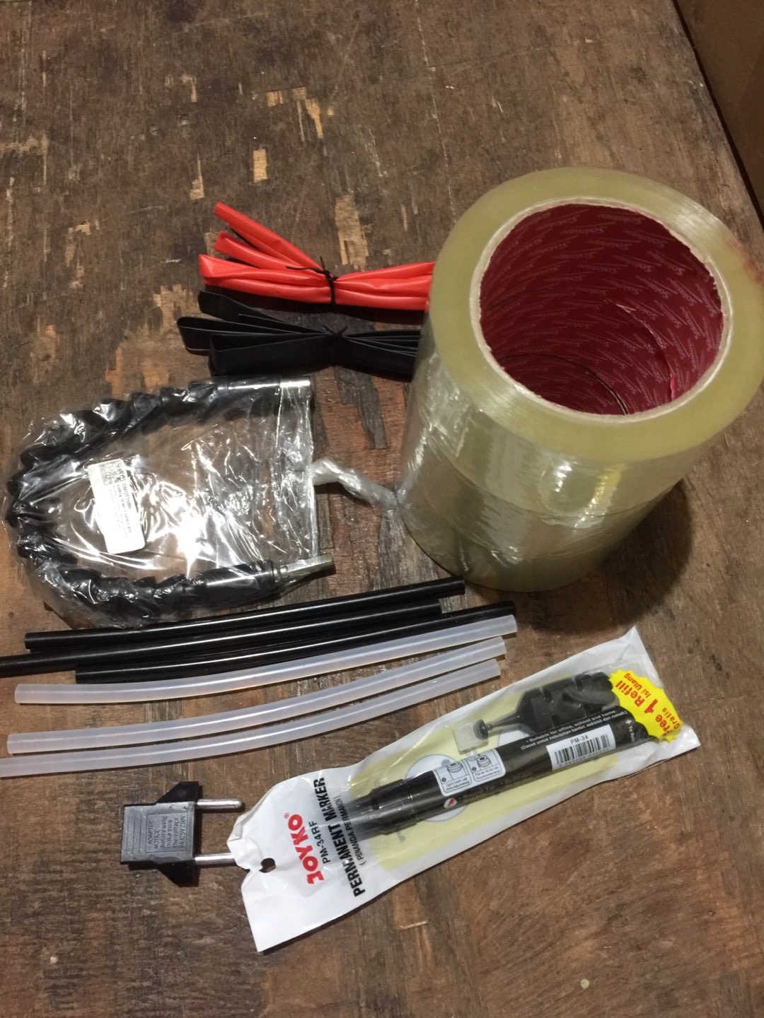 Refill Lem Tembak Bakar Bening