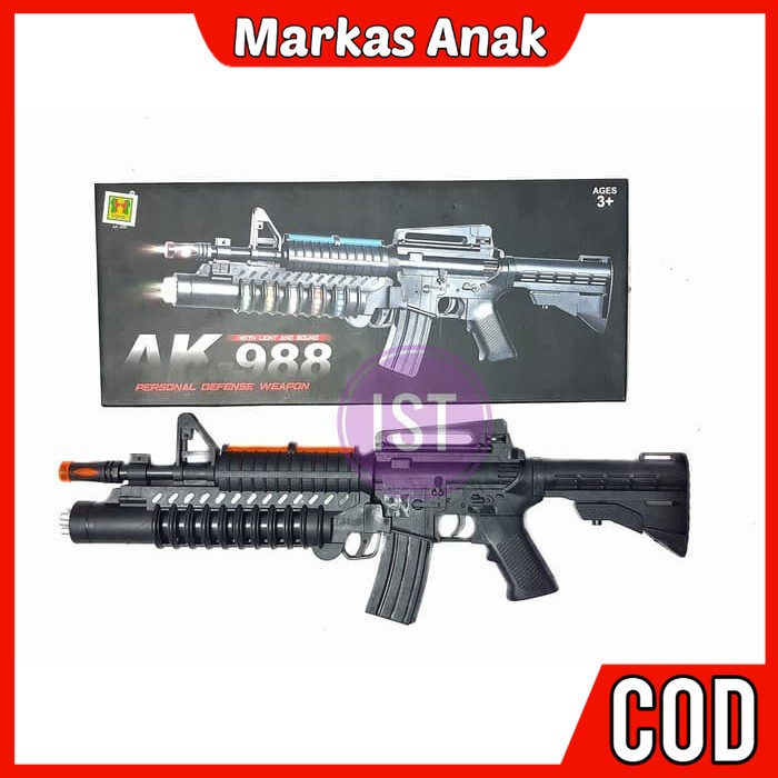 Mainan Anak Anak Umur 3 4 5 6 Tahun Tembak Tembakan Senapaninan Anak Laki Laki Suara Bunyi