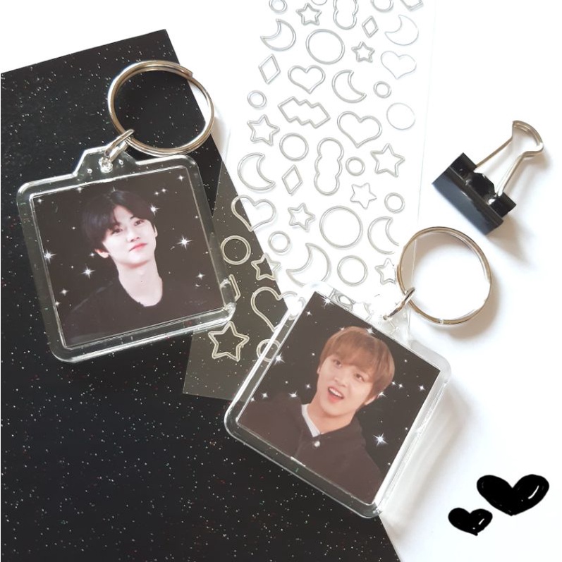 Kpop NCT Dream acrylic keychain | gantungan kunci NCT Dream | gantungan kunci NCT Dream persegi