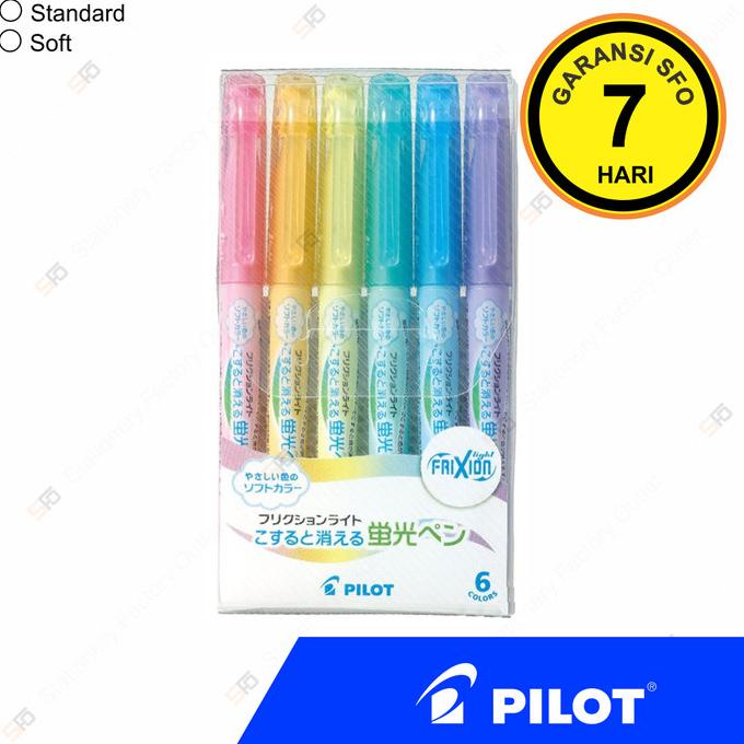 

Erasable Highlighter Pilot Frixion Light isi 6