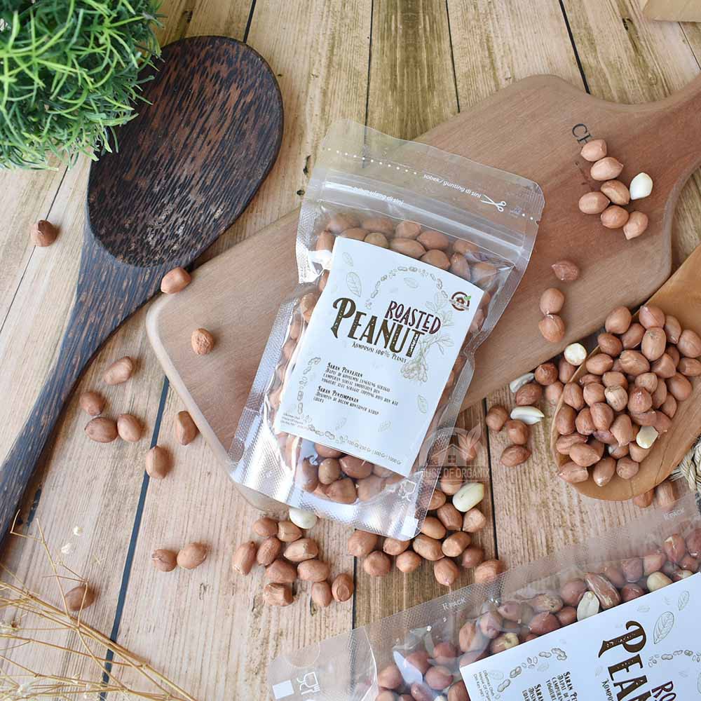 Natural Roasted Peanuts 100 Gr