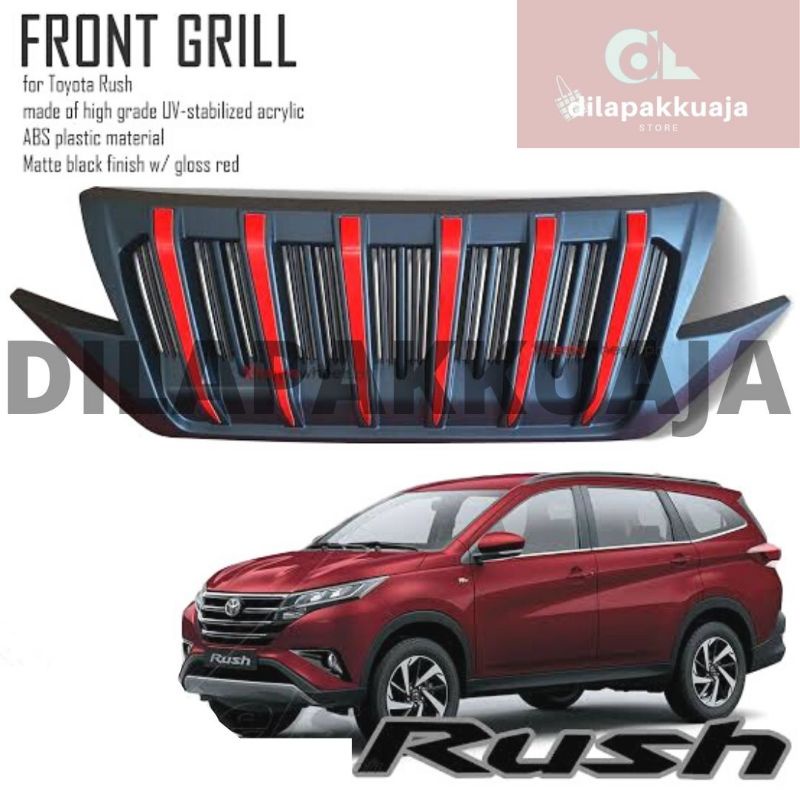Grill Depan Apollo All New Rush Terios Grill Prado All New Terios Rush 2018 Up