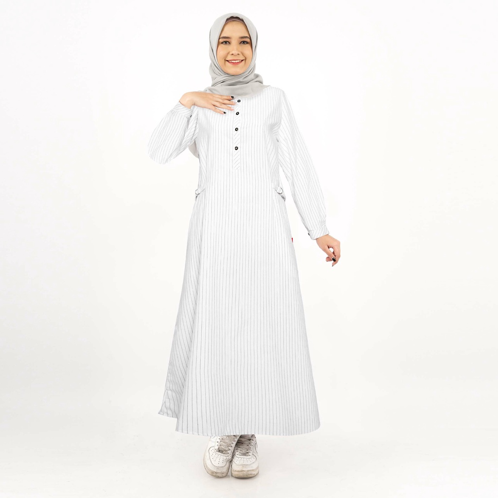 Baju Muslim Gamis Wanita Cressida - LLGAL.DB820P DAILYDOTS