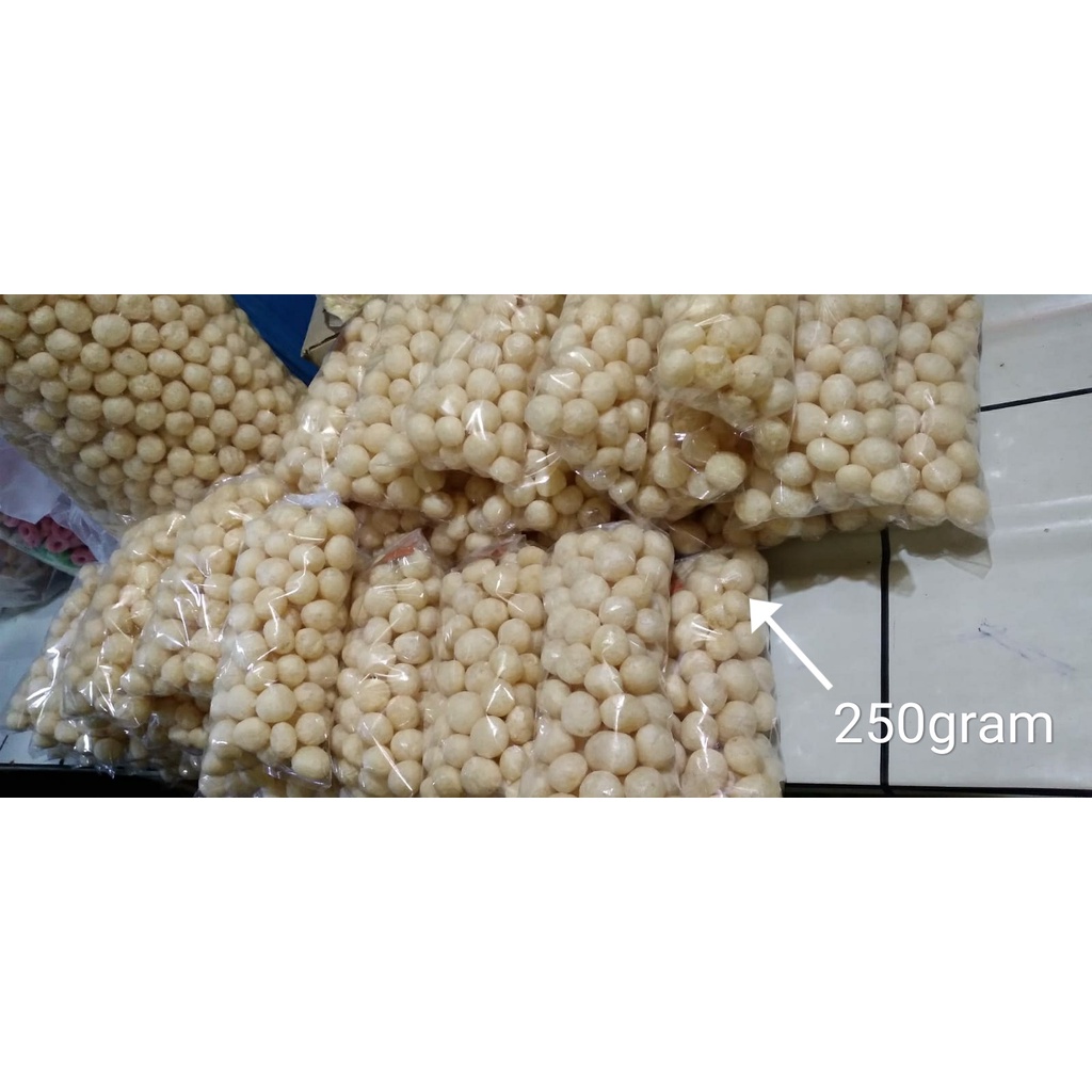 

Cimol kering / endog lewo 250gram / 7.500perak