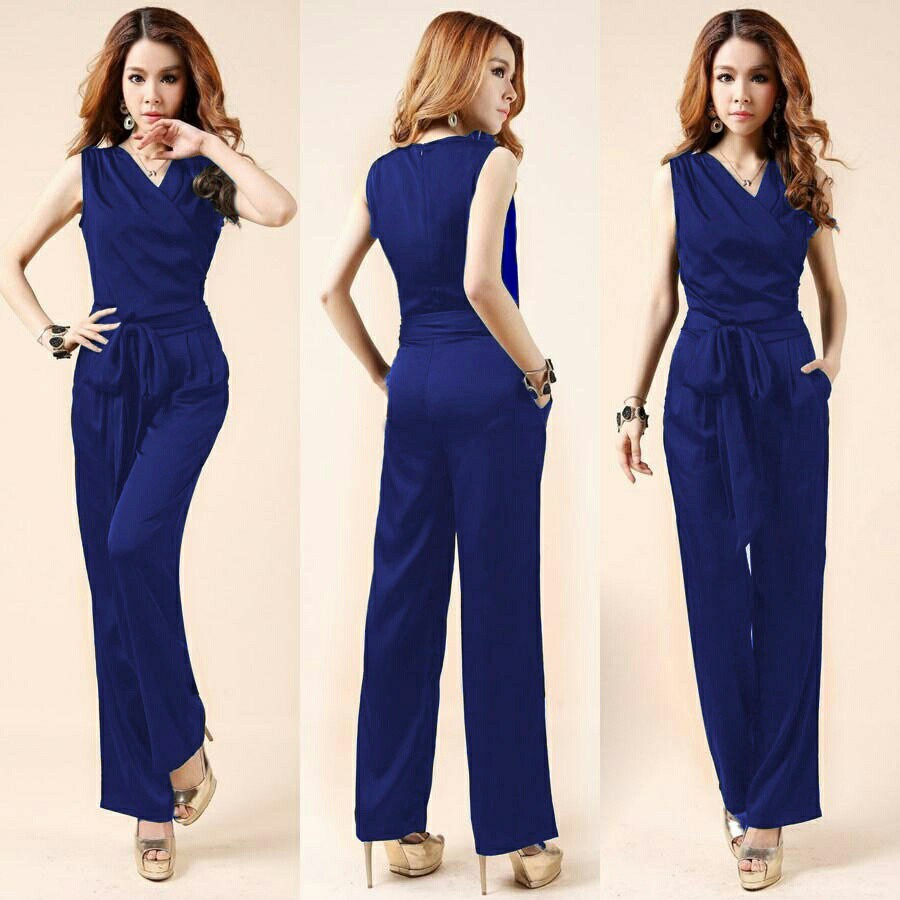 (COD) Jumpsuit Vile Varian Warna / Pakaian Wanita / Jumpsuit