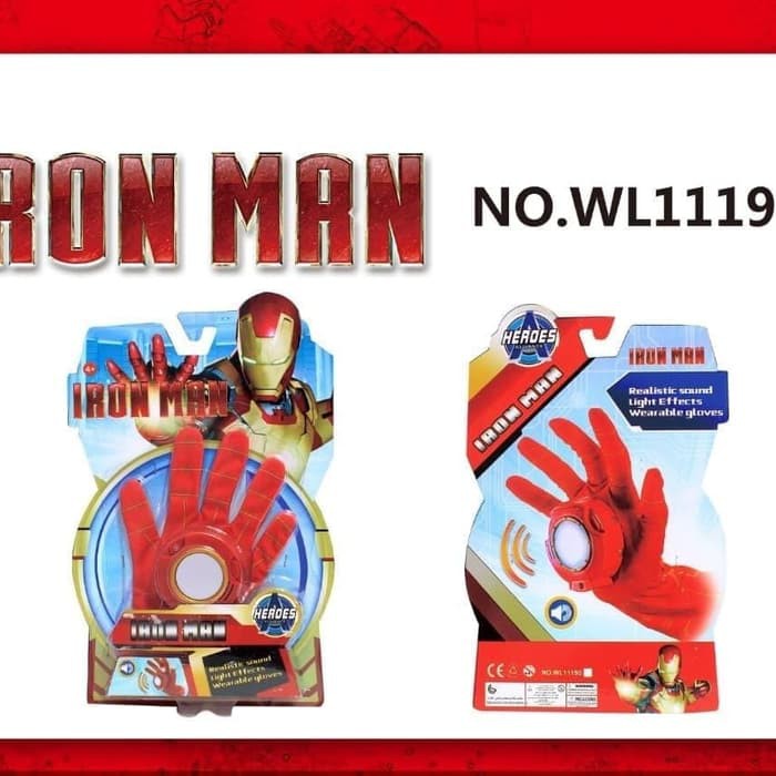 Iron Man Hand Shopee Indonesia - iron mans face roblox