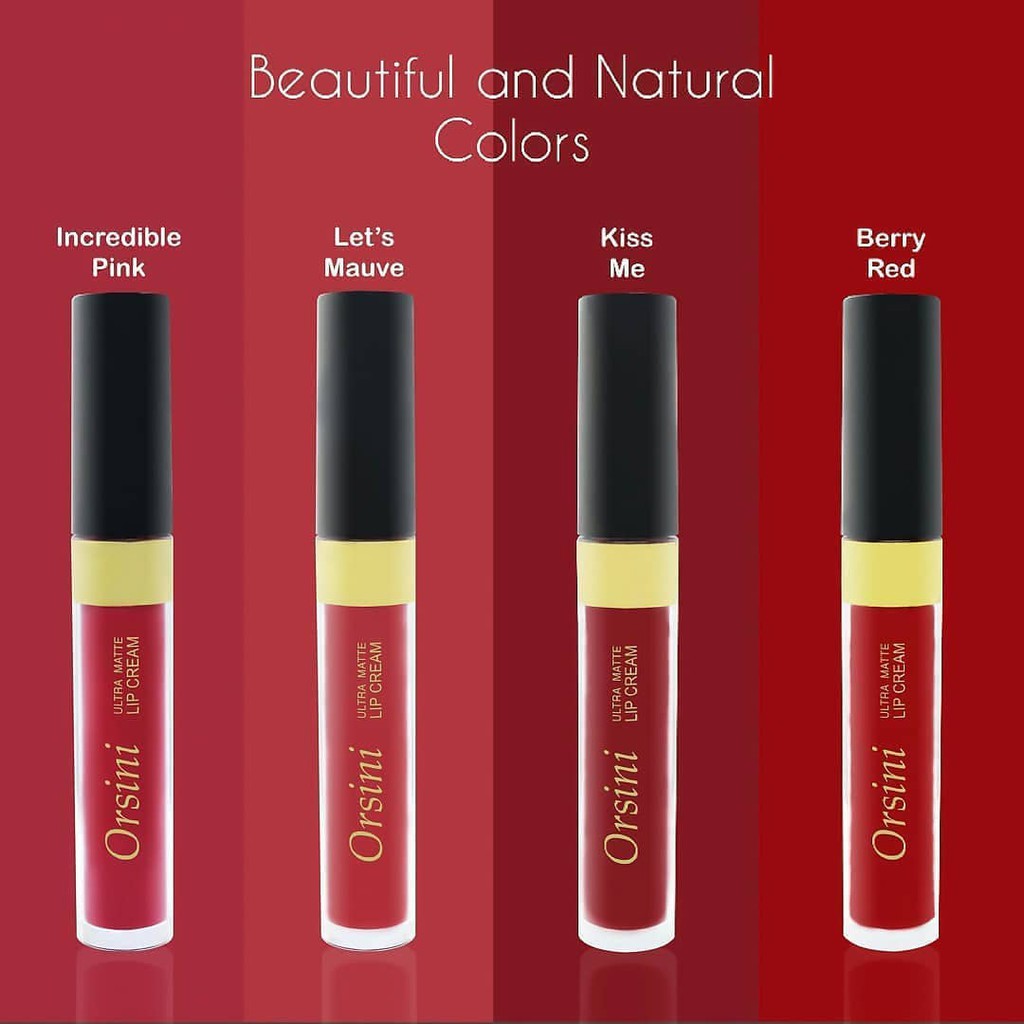 ORSINI Ultra Matte Lip Cream / LIPCREAM ORSINI bpom original