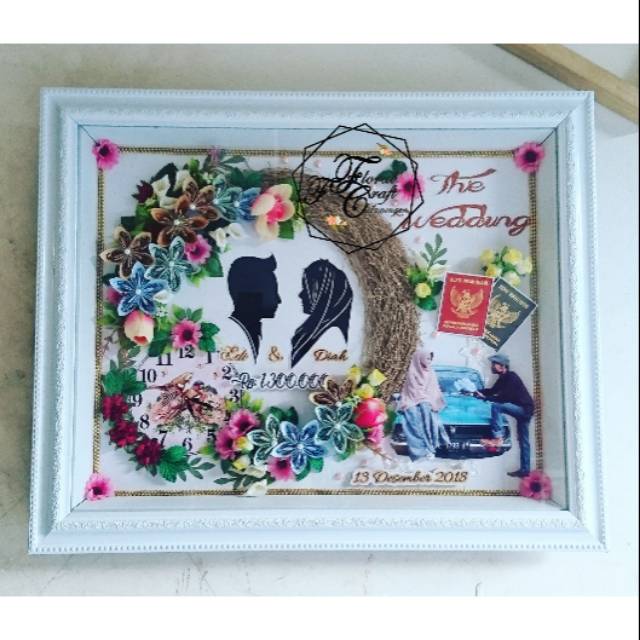 MAHAR PERNIKAHAN / MAHAR RUSTIC /MAHAR FRAME 3D / MAHAR LAMONGAN