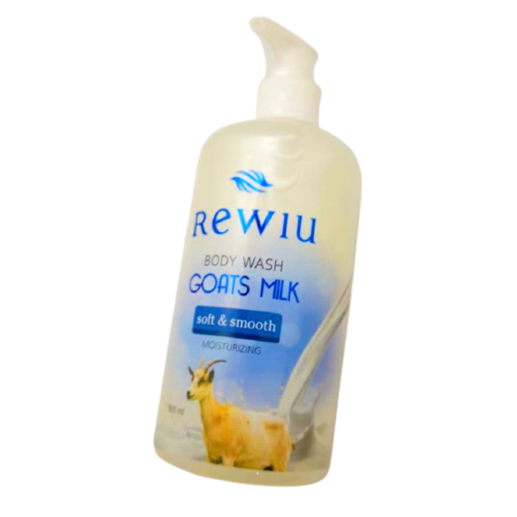 Rewiu Milk Sabun Cair Susu Kambing Body Wash Pemutih Badan 500ml