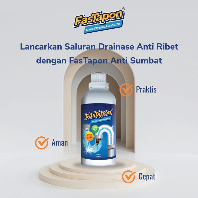 FASTAPON Tapon Anti sumbat WC mampet toilet