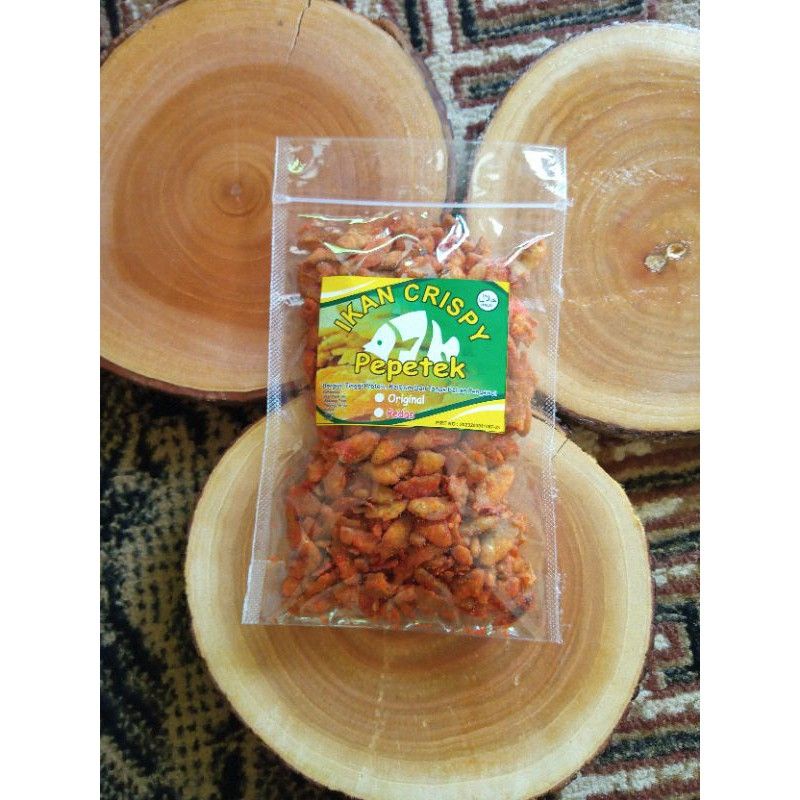 

Baby fish sipepetek asli Cianjur rasa pedas 100gr