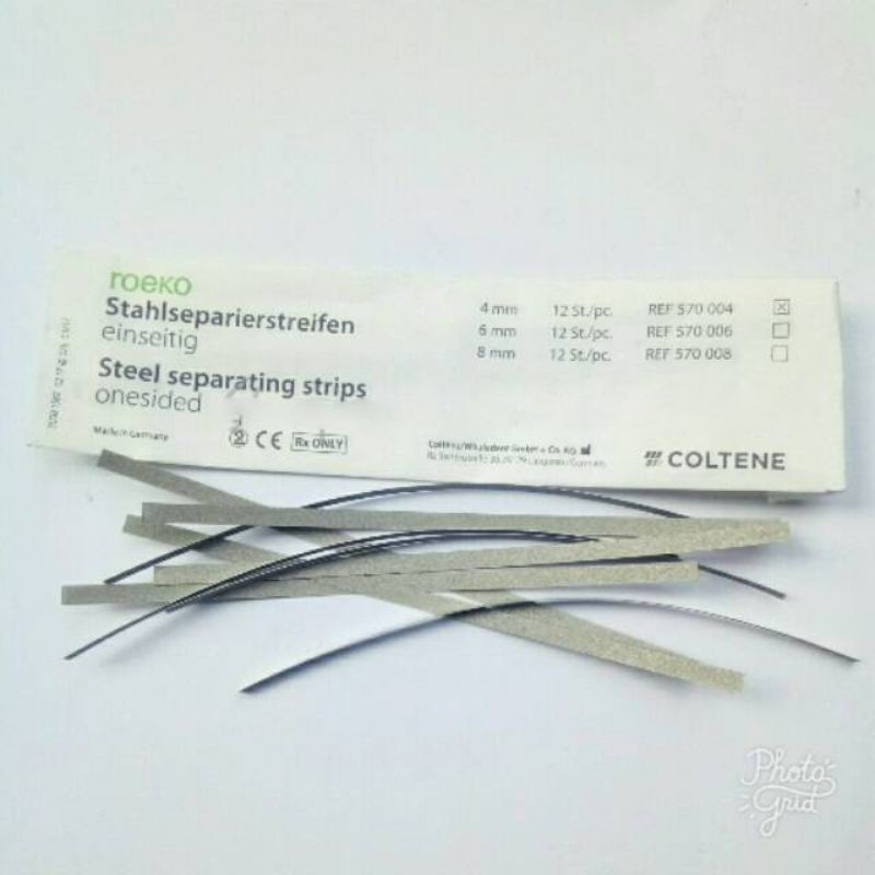 Kikir Gigi Manual Slashing Grinding Abrasive Strip Dental