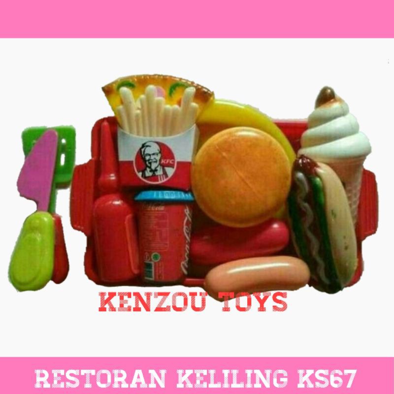 mainan restoran keliling ks67