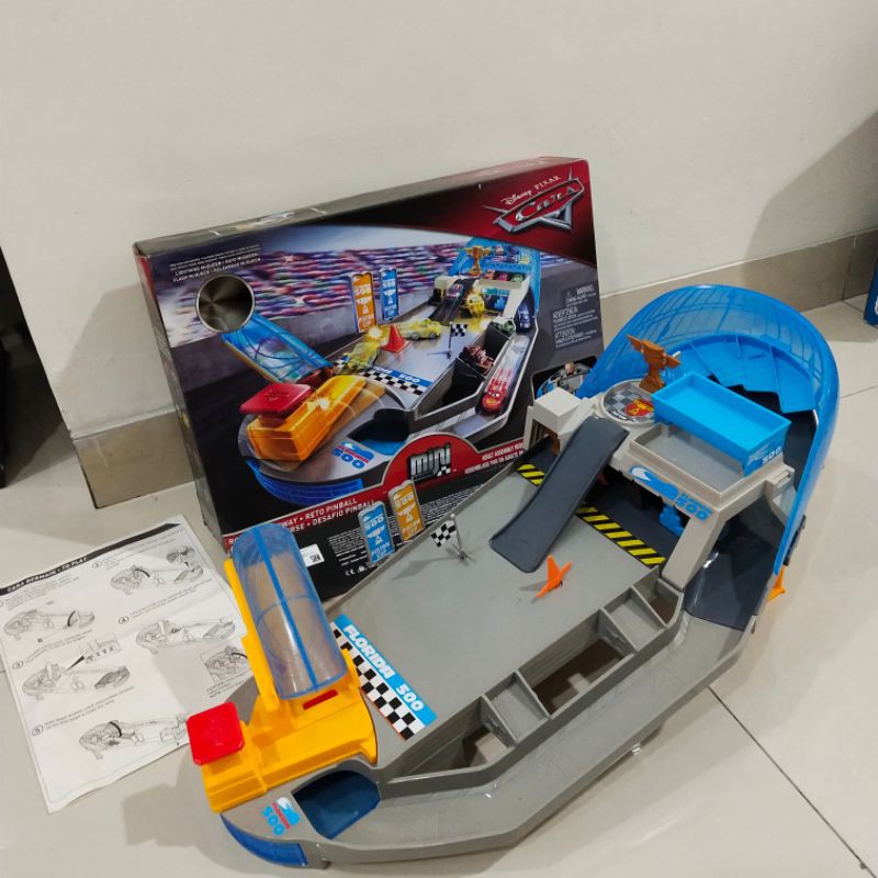 cars rolling raceway