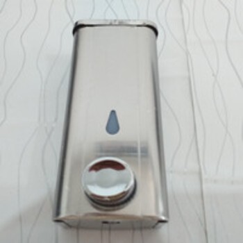 Soap Dispenser Satu Tabung/Tempat Sabun Cair Stainless Stenless OKE***