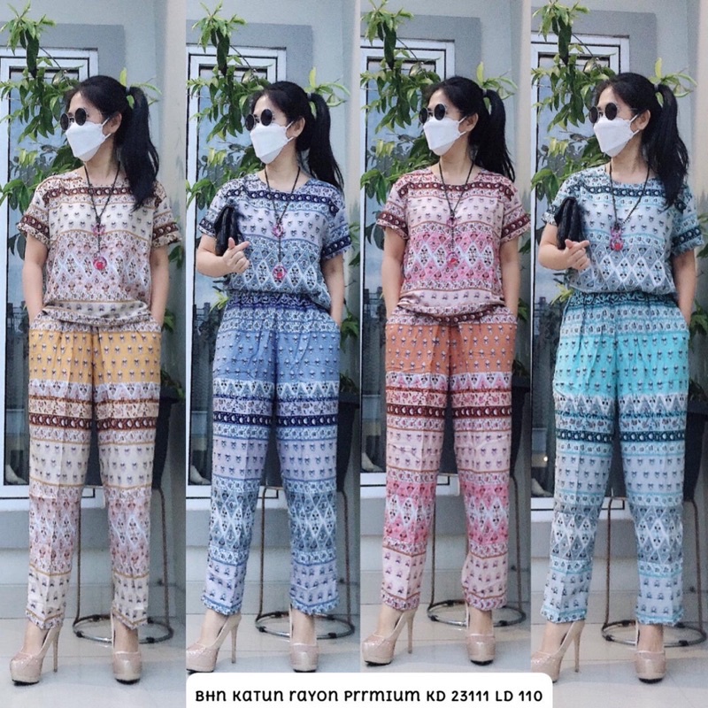 CP Homewear Katun Rayon Premium LD 110