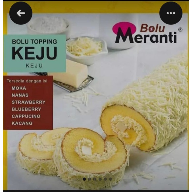 

bolu gulung keju toping keju