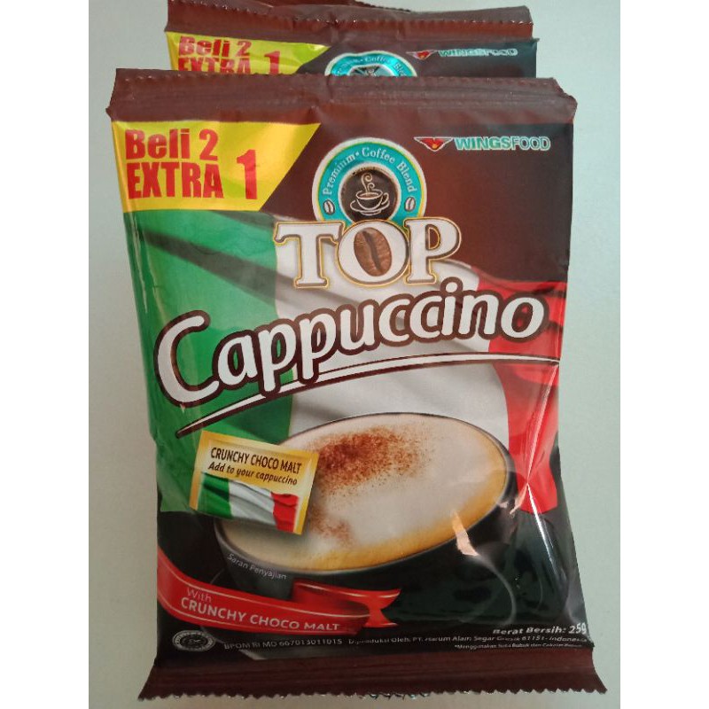 

Top Cappuccino - Netto 15 bks x 25 gr