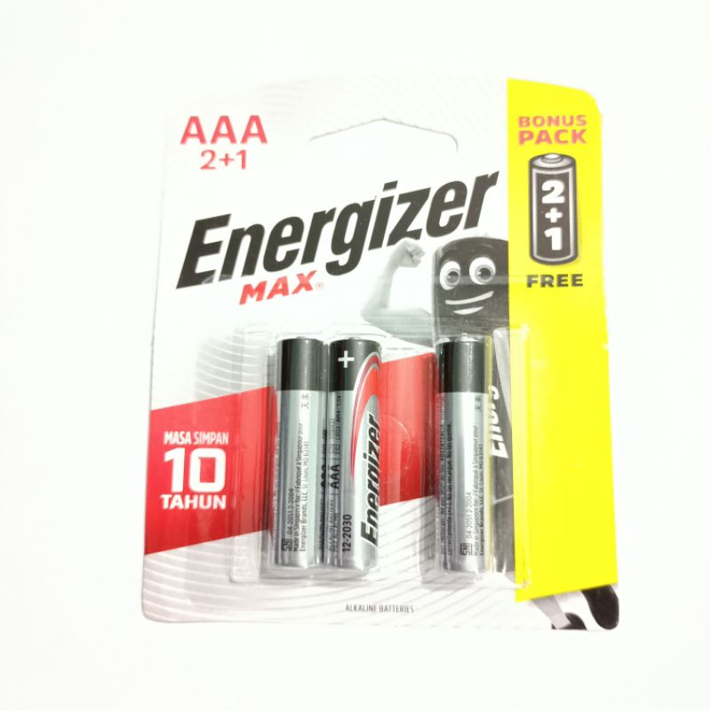 batre AAA Energizer original isi 3 batre remot batre original murah Energizer 3 pcs