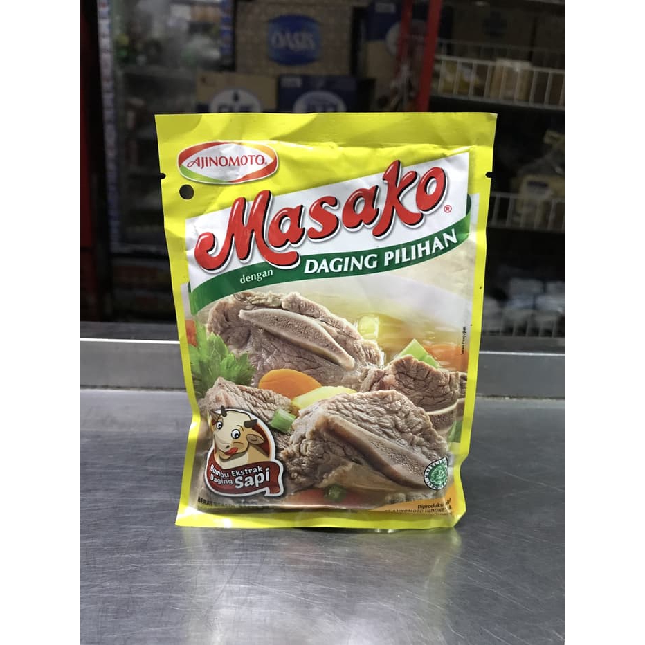 

Masako Sapi Refill 100 gram | Peyedap Rasa Kaldu Makanan Murah Promo 100g