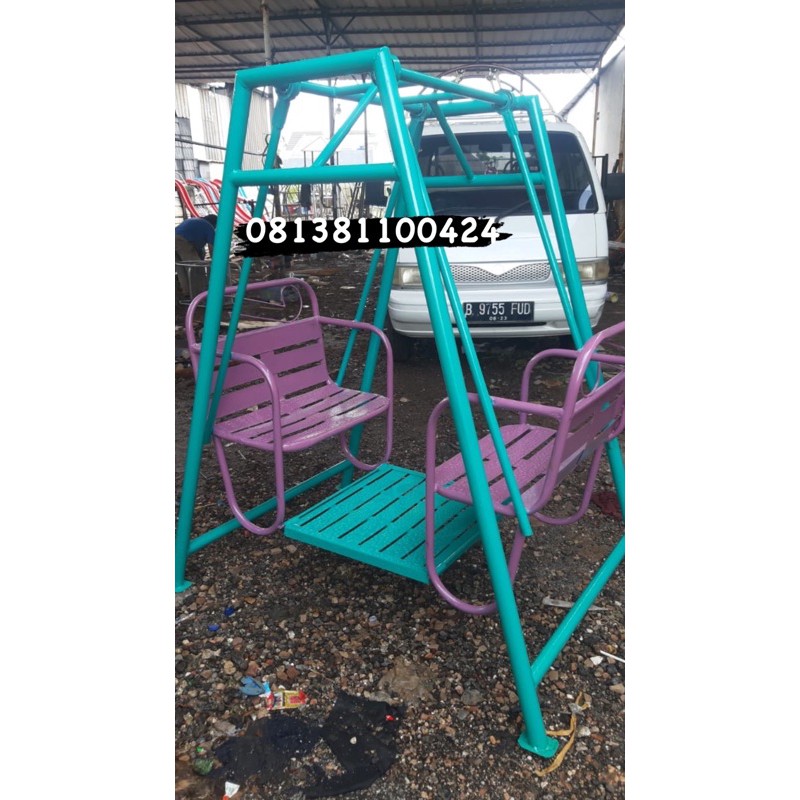 ayunan besi ayunan anak dan orang tua ayunan bangku 60cm free ongkir jakarta