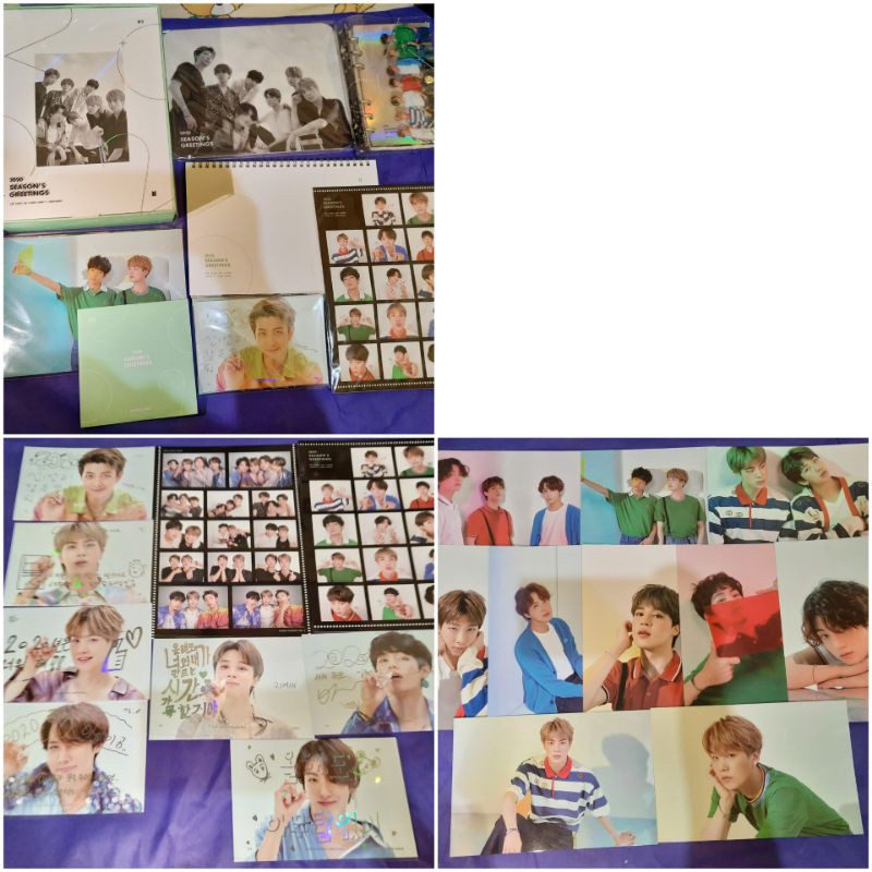 Ready Stock Sharing Season Greeting 2020 - SG20 BTS