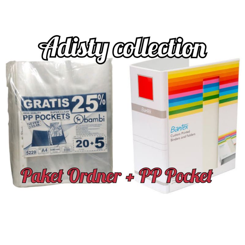 

Paket Ordner + pp pocket