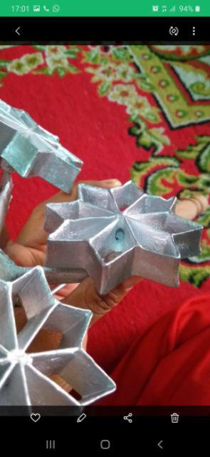 Paket Bintang Gandeng Jumbo - Cetakan Kembang Goyang