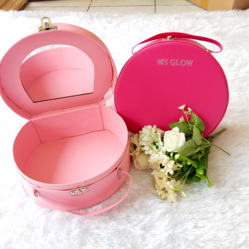 Box Kosmetik MS Glow Bulat 22cm