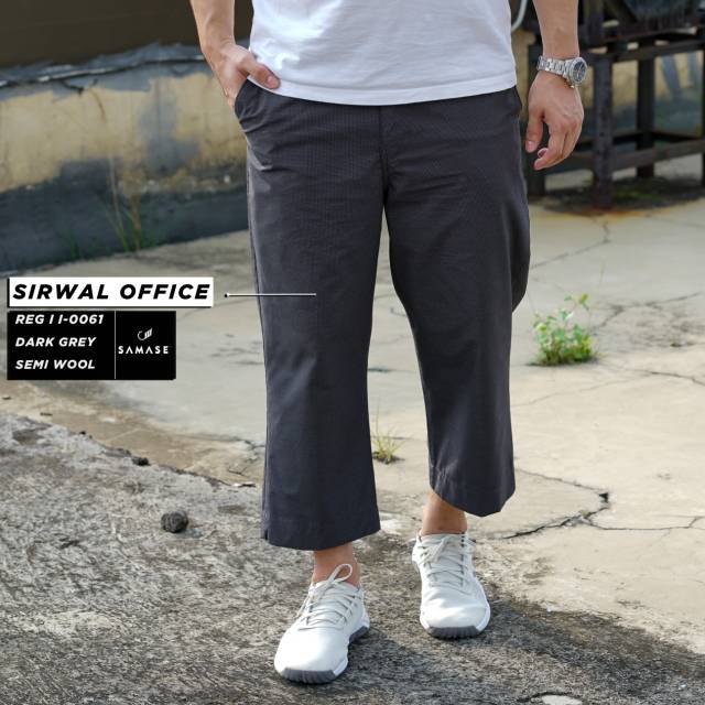 SAMASE SIRWAL OFFICE REGULER I-006 DARK GREY
