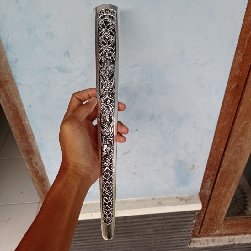 pendok jogja tebal 0.3mm lapis perak sangupan