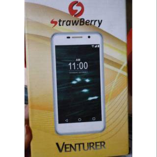 Hp android strawberry venturer strawberi ram 1gb plastore 3g internet game playstore garansi resmi