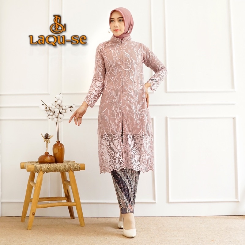 Kebaya Tunik Busui Stelan Kebaya Tunik Modern Kebaya Wisuda Set Baju Kondangan Baju Pesta Tunik Busui Stelan Kebaya Terbaru By Laquse