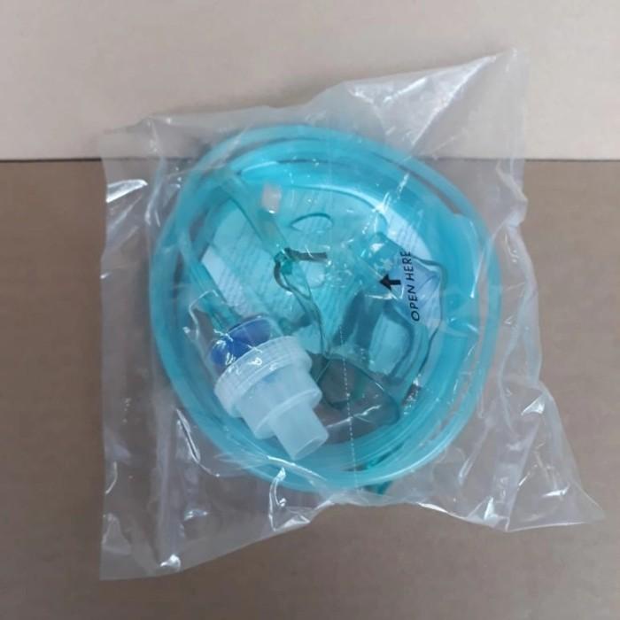 Regulator Masker Nebulizer Selang Mask Kit Alat Uap Regulator Tabung Oksigen