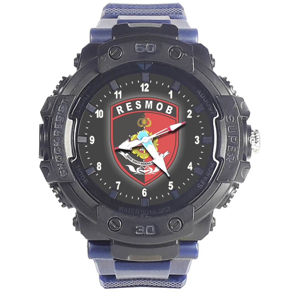 Jam Tangan  RESMOB BARESKRIM SPORT Bagus