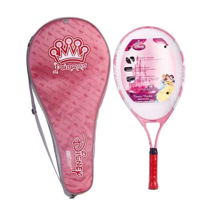 Tennis Racket disney Motif Hello Kitty Pooh princess mickey Raket Tenis Anak