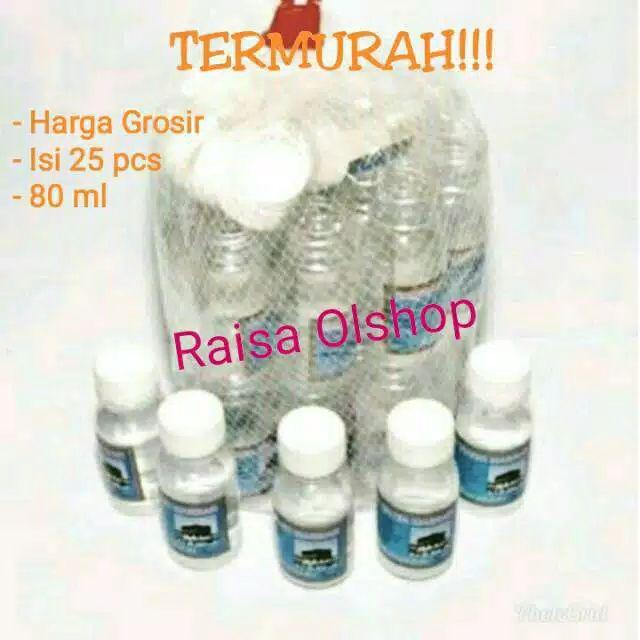 Grosir Botol Kosong Zam Zam 25 Pcs Oleh Oleh Haji Umroh Murah