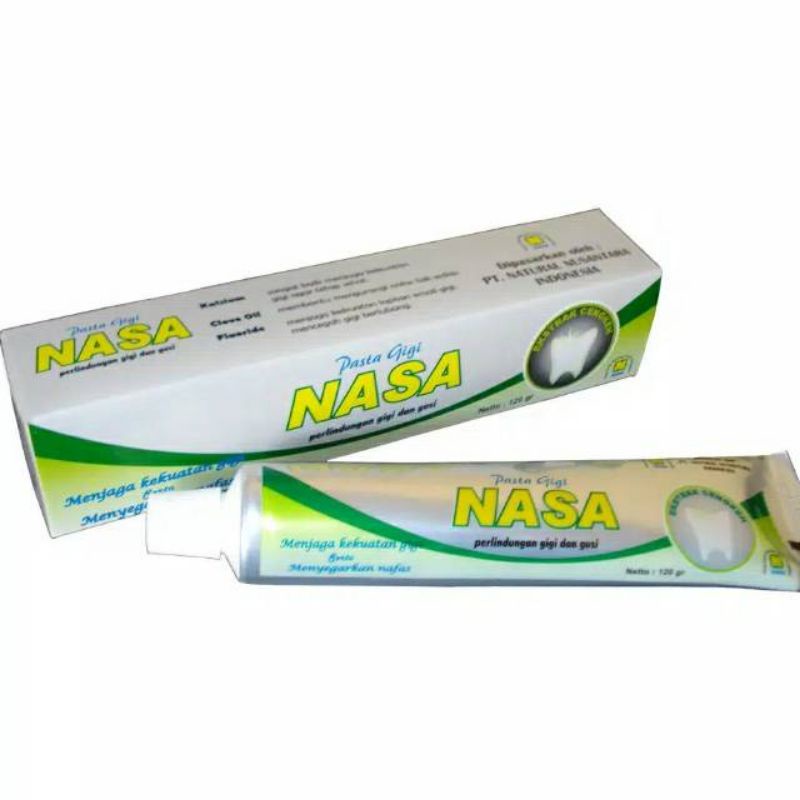 SSS [120gr] Pasta Gigi Nasa | PGN Odol Nasa Original Cegah Karang Gigi/Atasi Gigi Sensitif