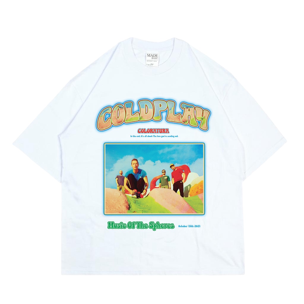 KAOS BAND OVERSIZE COLDPLAY - COLORATURA