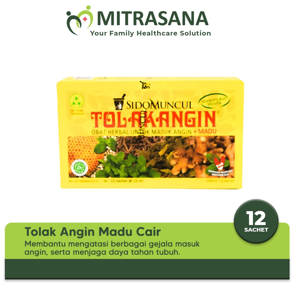 Tolak Angin Cair 12 Sachet