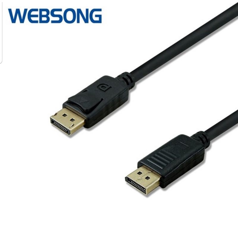 Kabel DisplayPort Male to Male 1.5M 3M 5M High Quality WEBSONG