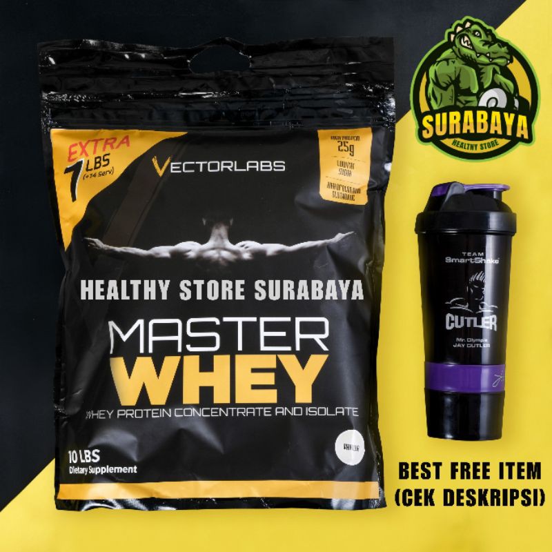 VECTORLABS MASTERWHEY 11 LBS BPOM VL MASTER WHEY PROTEIN ISOLATE 11LB
