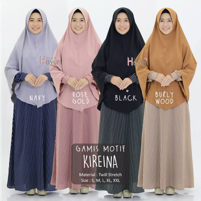Gamis Motif Kireina Hayuri