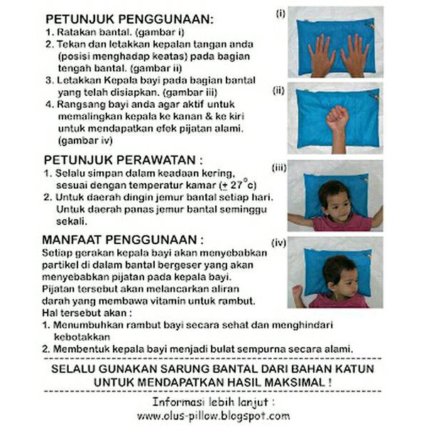 Bantal kesehatan olus pillow