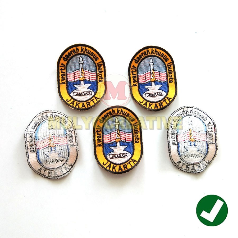 Bordir Pramuka - Bordir Kwartir Daerah Pramuka Atribut Pramuka