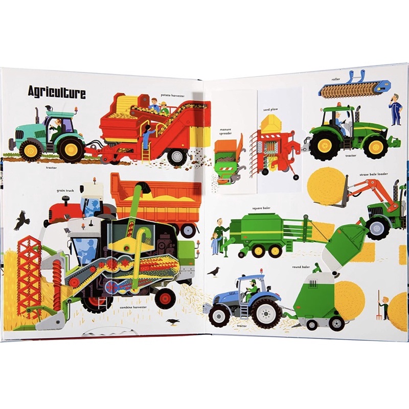 Usborne The Ultimate Book of Vehicles from Around the World - Imported English Education Book - Buku Impor Edukasi Anak