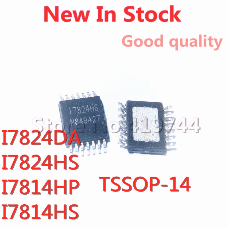 5pcs / LOT Sparepart Komponen Elektronik chip IC LCD I7824DA I7824HS I7814HP I7814HS Tsop-14 SMD