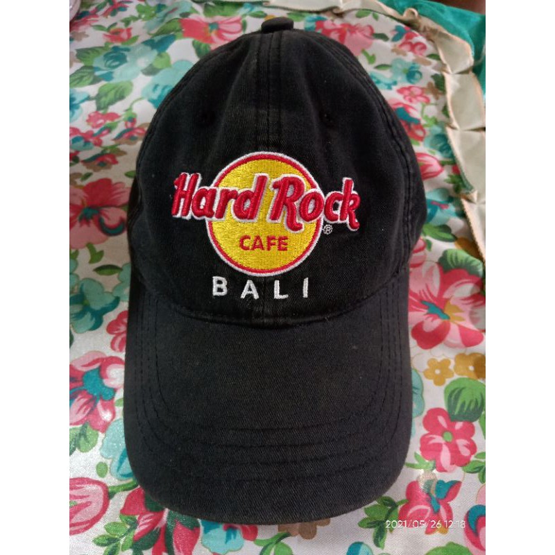 Topi Hard Rock Cafe Bali Original Second Bekas